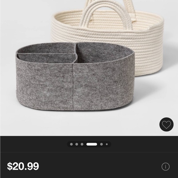 Coiled Rope Diaper Caddy - Picture 6 of 6